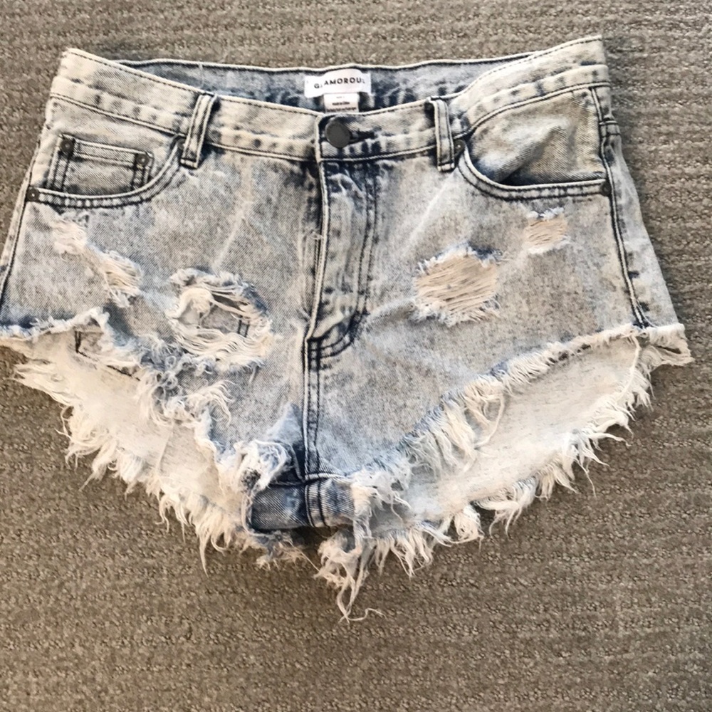 Urban outfitters distressed shorts